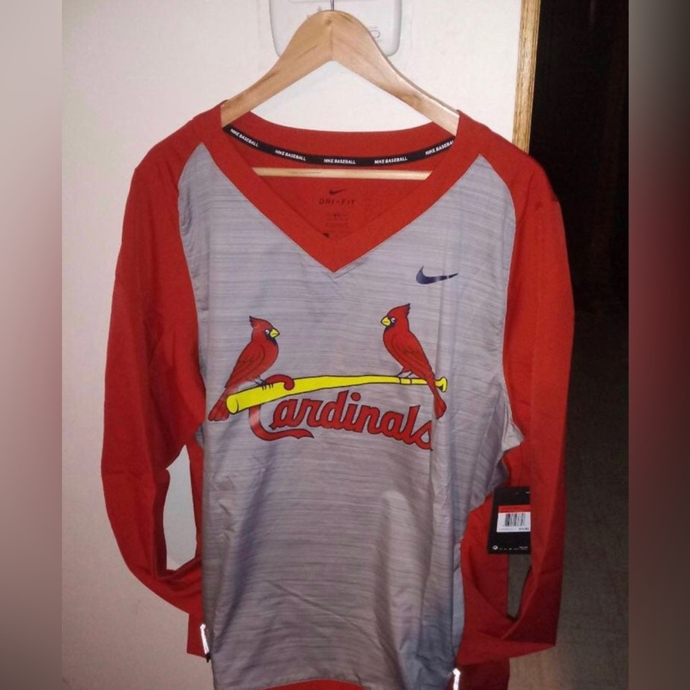 St. Louis Cardinals Nike men’s MLB windbreaker jacket L